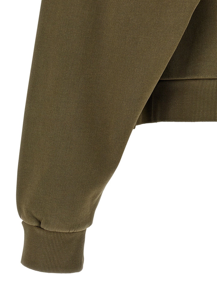 Entire Studios Eternal Zip Washed Felpe - Verde | ffc7f49142bb9c64484ce97b20557f50805ae464