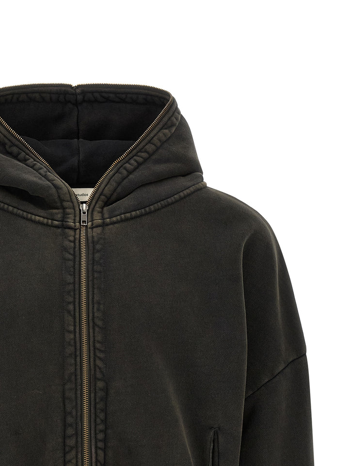 Entire Studios Zip And Hoodie Felpe - Nero | a4d498e59c7ffe589632acdebeaf3ccf98387fdd