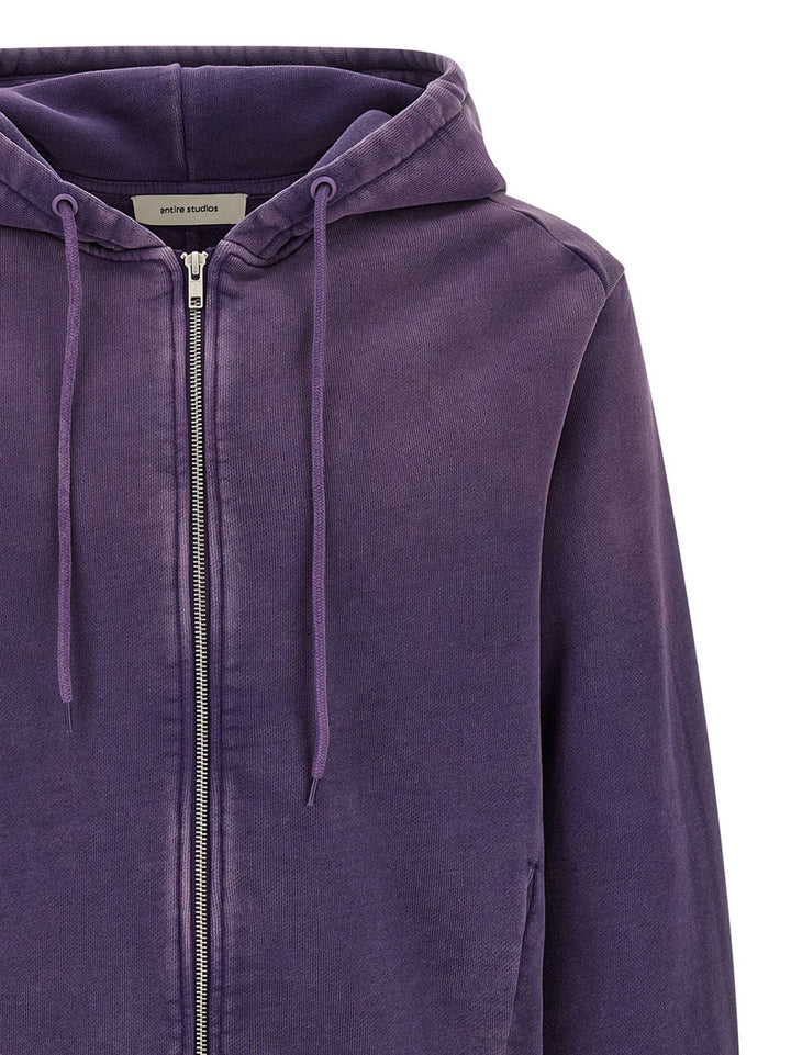 Entire Studios Zip And Hoodie Felpe - Viola | 3dbc89859ca464e72974dc6d753d8965fa67e350