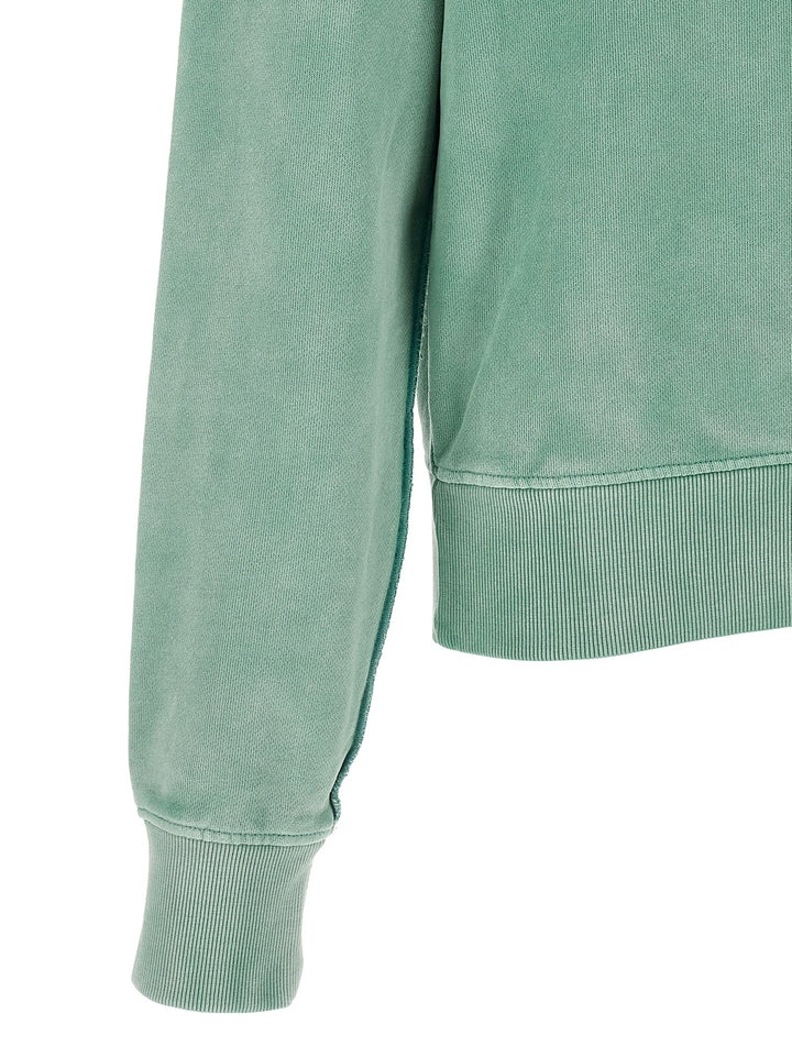 Entire Studios Buttoned Turtleneck Sweatshirt Maglioni - Verde | 60616afeddb3656f9bfd4120d018f4589038cd8e