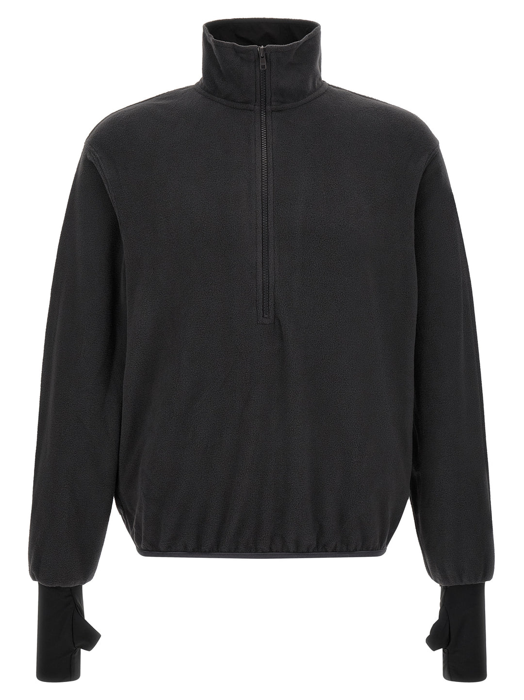 Entire Studios Shell Fleece Pullover Felpe - Nero | c6a3c9f0da7f8a2aa33413551606cb6c3cfd5b12