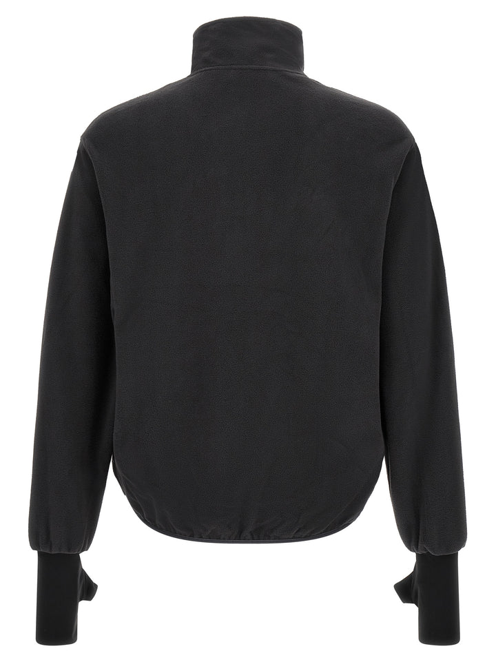 Entire Studios Shell Fleece Pullover Felpe - Nero | 5be2c7949fd3ddd34a6013484c9c2fd06e994a3e