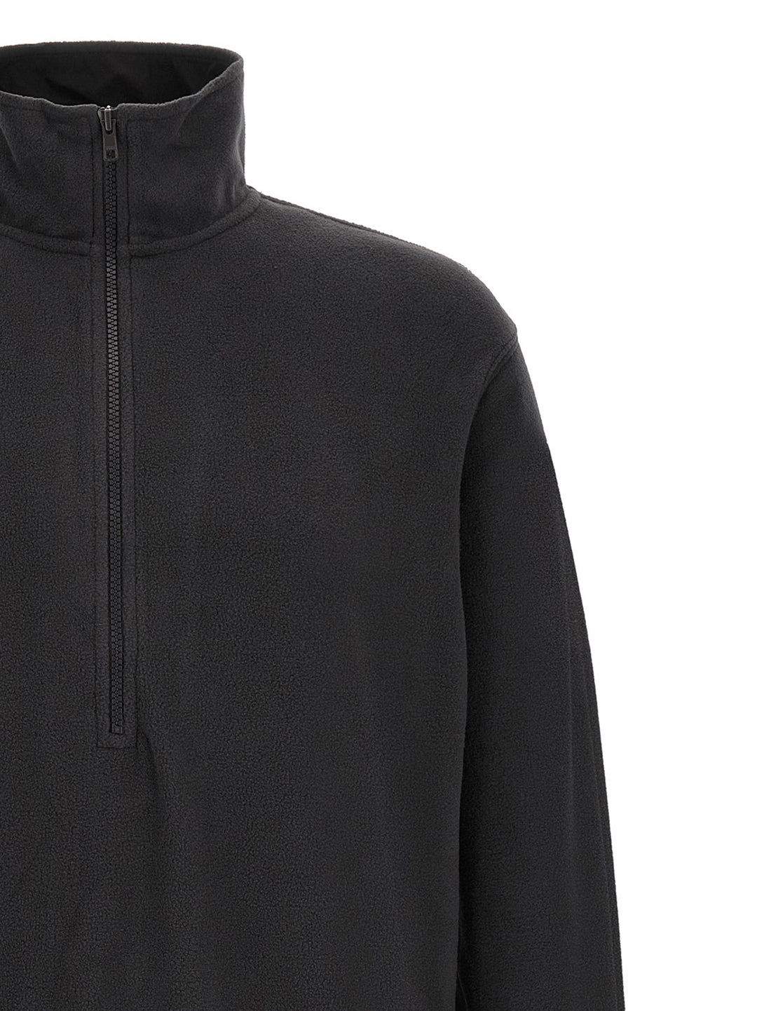 Entire Studios Shell Fleece Pullover Felpe - Nero | 47fe54ceea0f48704f7a17bdb0a5f0a94263b6c1