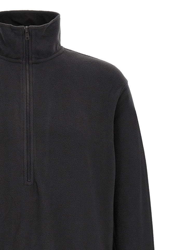 Entire Studios Shell Fleece Pullover Felpe - Nero | 47fe54ceea0f48704f7a17bdb0a5f0a94263b6c1