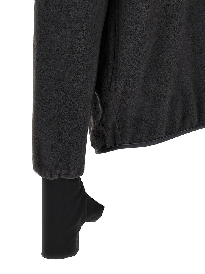 Entire Studios Shell Fleece Pullover Felpe - Nero | e17450963e3e1497f1f3a3f468857b2358dcd7b6