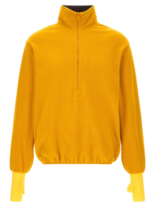 Shell Fleece Pullover Felpe Giallo