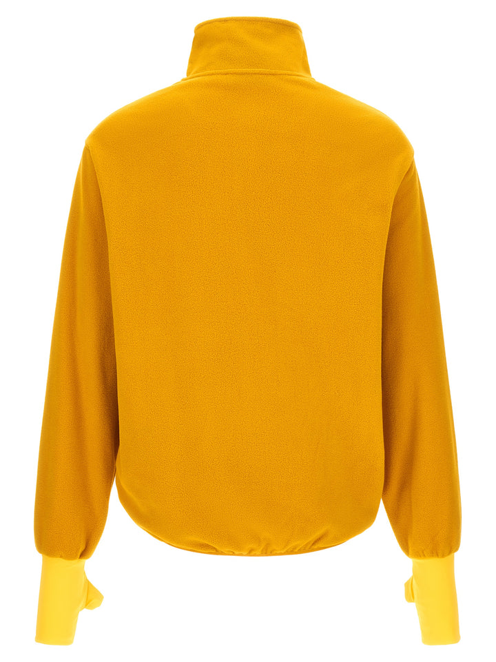 Entire Studios Shell Fleece Pullover Felpe - Giallo | 56af1e2335bd529f3dd2093997bfdddeb6b2d339