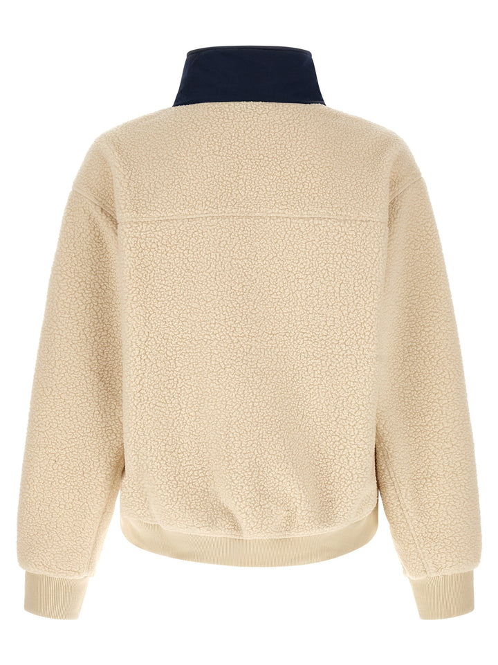 Entire Studios System Half Zip Fleece Felpe - Beige | 06db5540a04c20320640edf52ff6c9d86105dd83