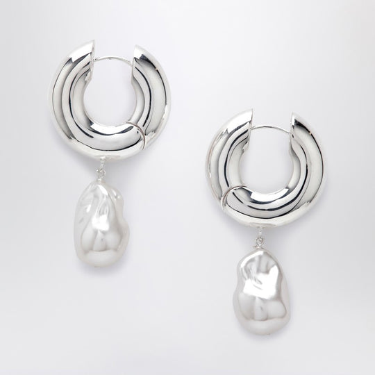 Pearl Silver Earrings