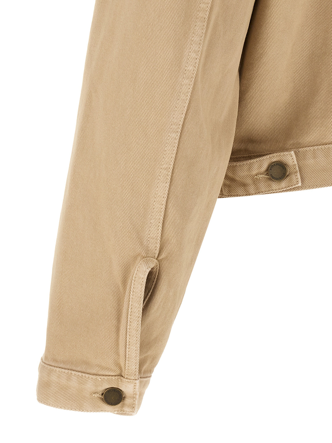 Entire Studios Shrunken Denim Puffer Jackets - Beige | d9e7661514ad9d86284b2ae2eeb6bea9525f498d