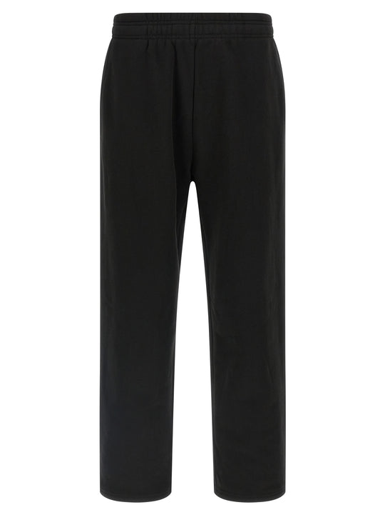 Cotton Joggers Pantaloni Nero