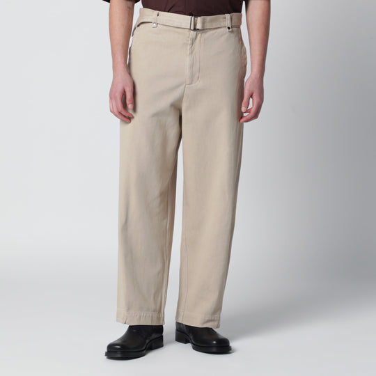 Gully Chino Trousers In Beige