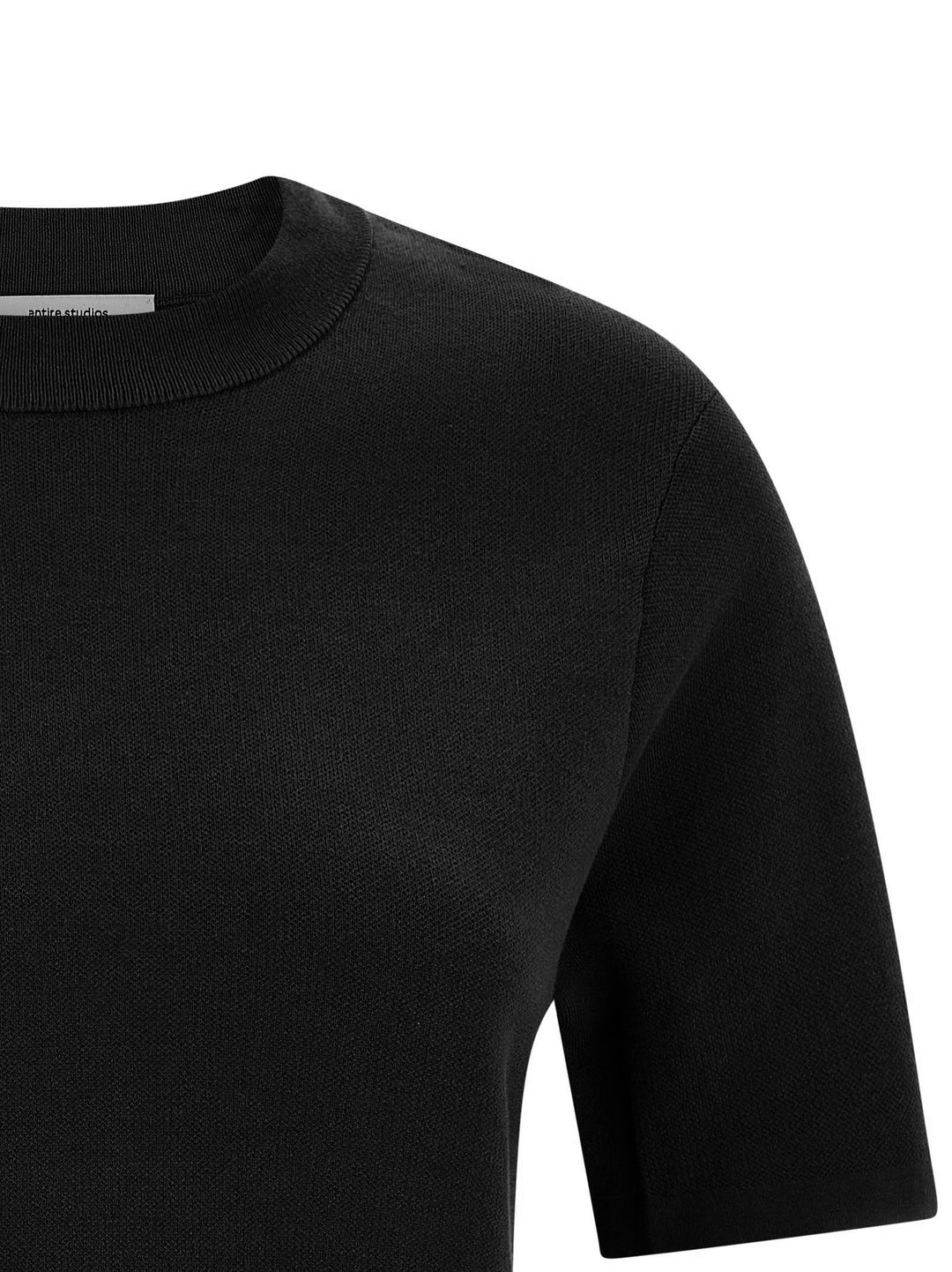 Entire Studios Mercerized Cotton T shirt - Nero | 01ade218863f9ab142ff2d5fe7c596ffb46d77b3