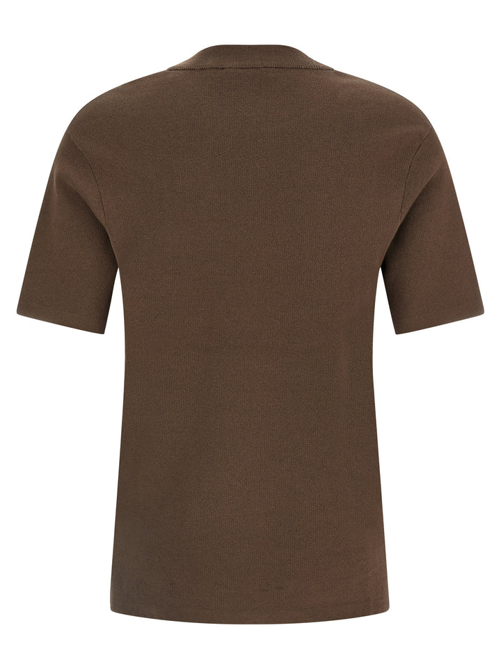 Entire Studios Mercerized Cotton T shirt - Marrone | 790ae70e616d46d5c549e4fd61501b7707169f1b