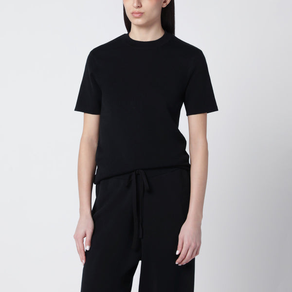 Black Cotton T-Shirt