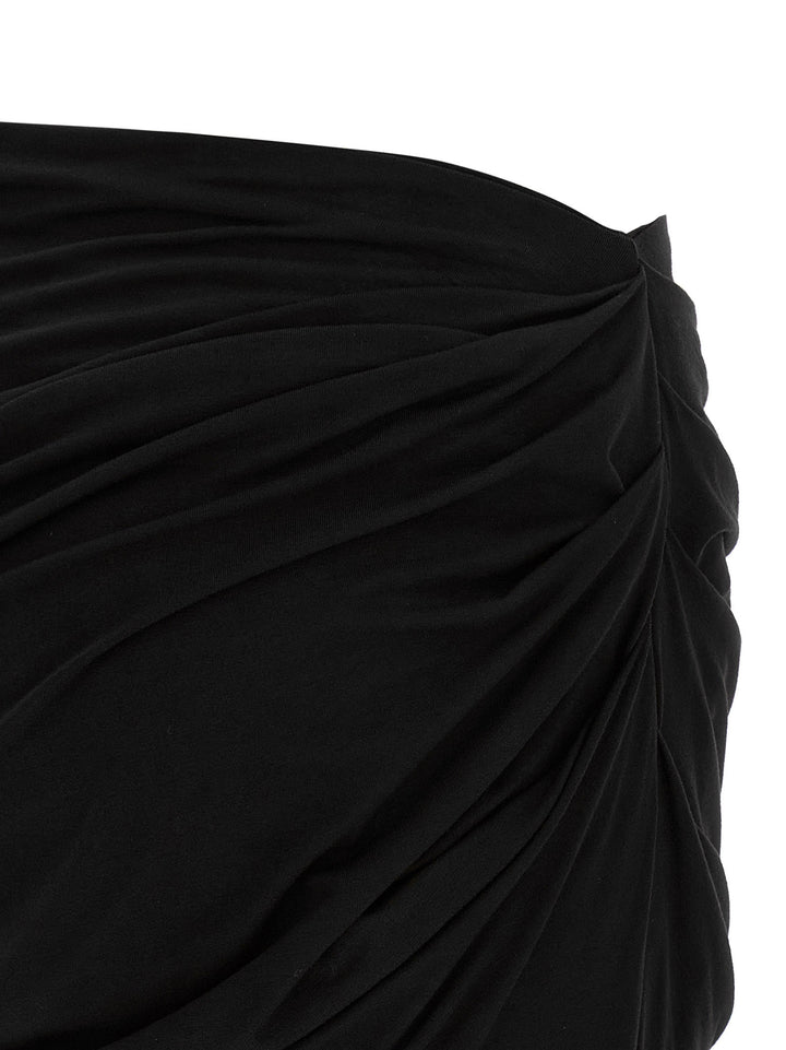 Entire Studios Drape Gonne - Nero | b8bc1f8ff9e58cb0abdef47da82e4b6ea8bd0193