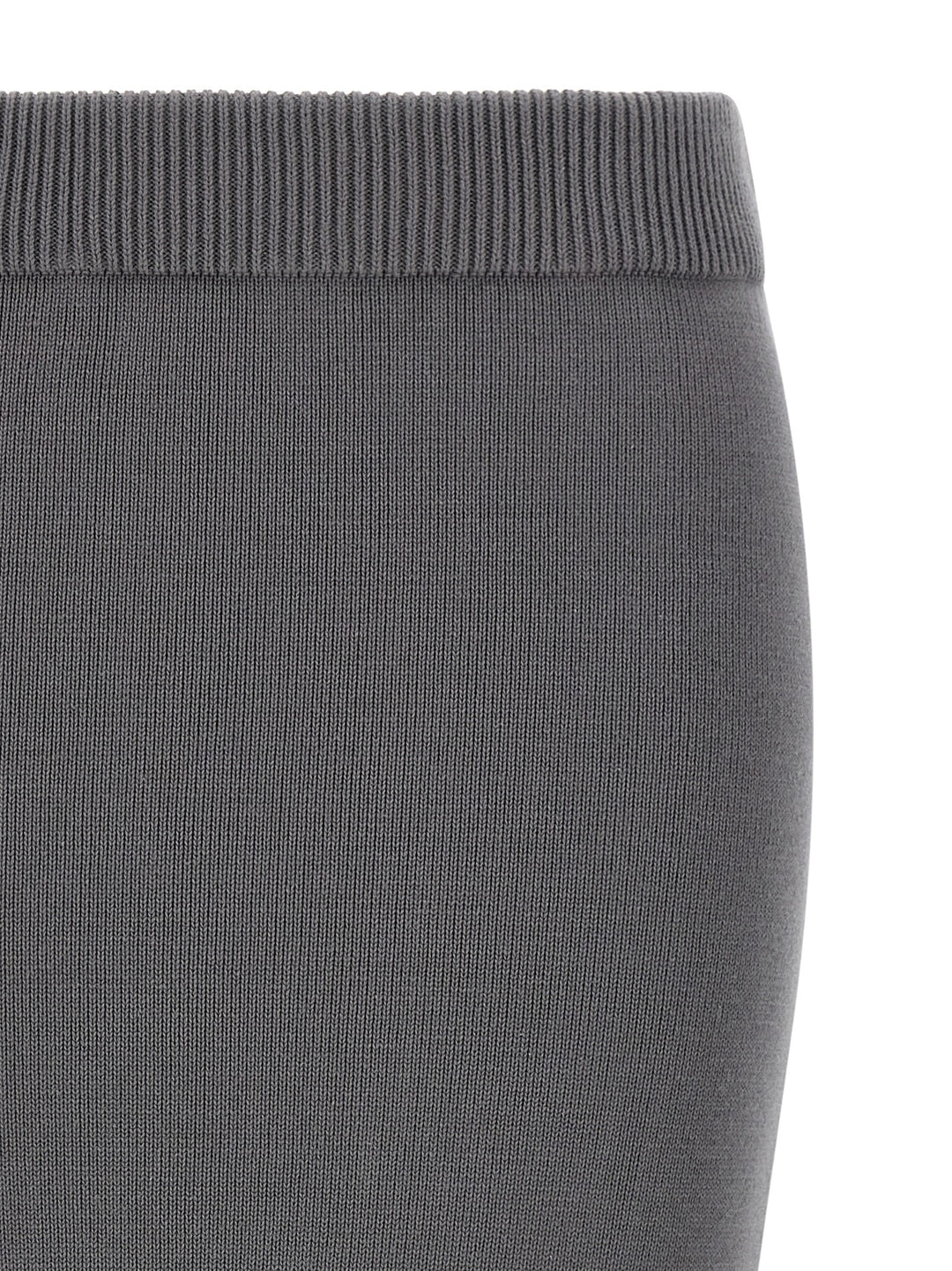 Entire Studios 'Raw Knit Skirt Gonne - Grigio | 060e780ab190d0c9d18ca0e0db93f0e37f4f1a06