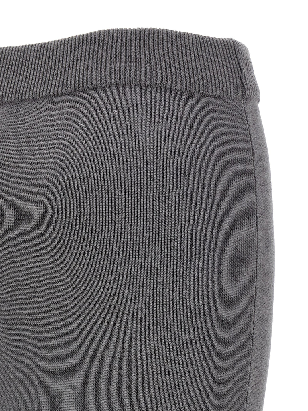 Entire Studios 'Raw Knit Skirt Gonne - Grigio | e71901634a0617b743428086f73bb0a9e44b634e