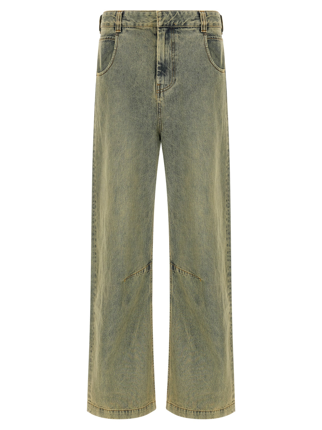 Entire Studios Gem Surface Wave Jeans - Giallo | 5dc3aeb31ac32e1b324c736a325bb64c290d84b6