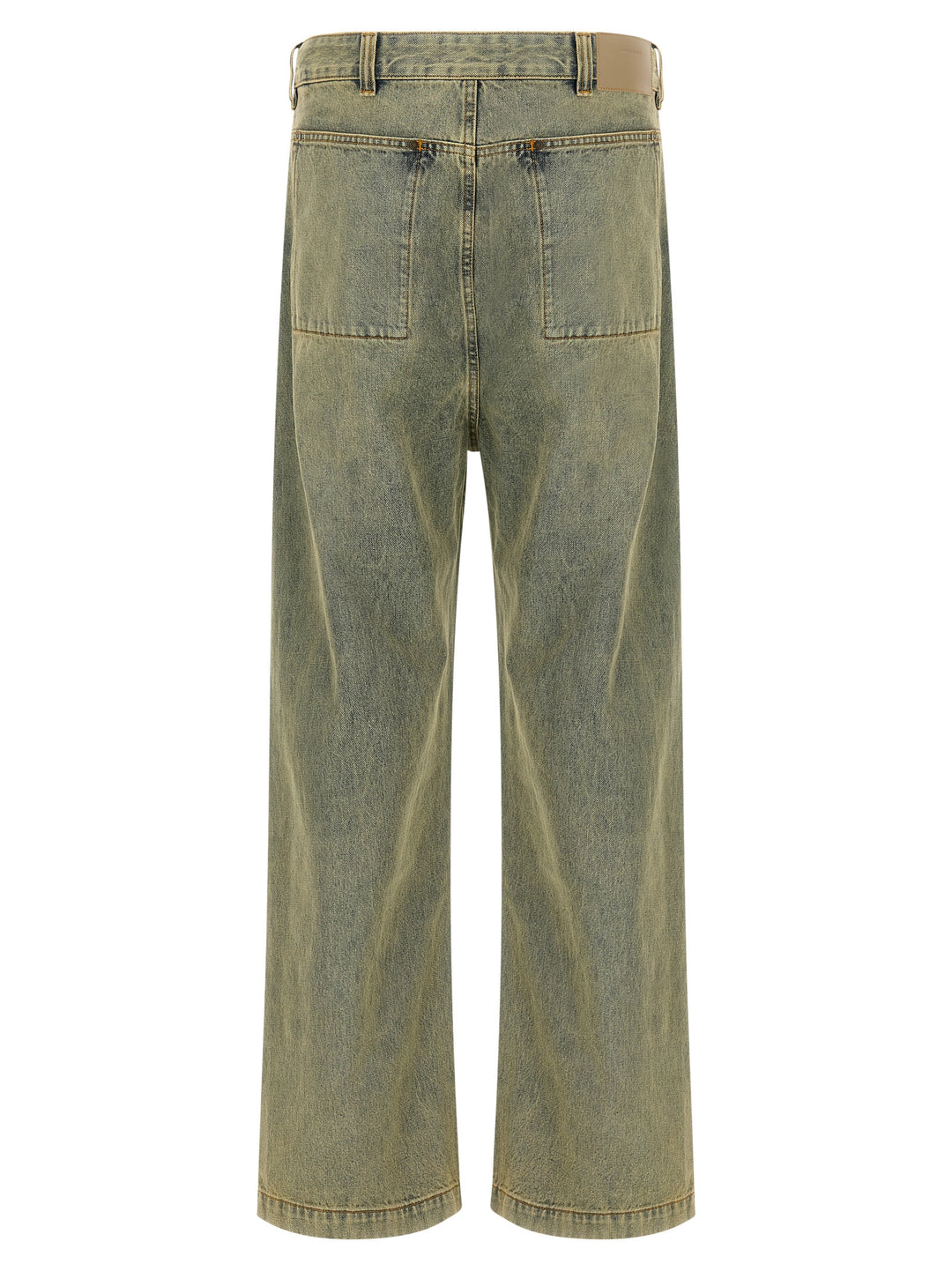 Entire Studios Gem Surface Wave Jeans - Giallo | 36dec20342007aab76a9b7788d67a619d8d284d2