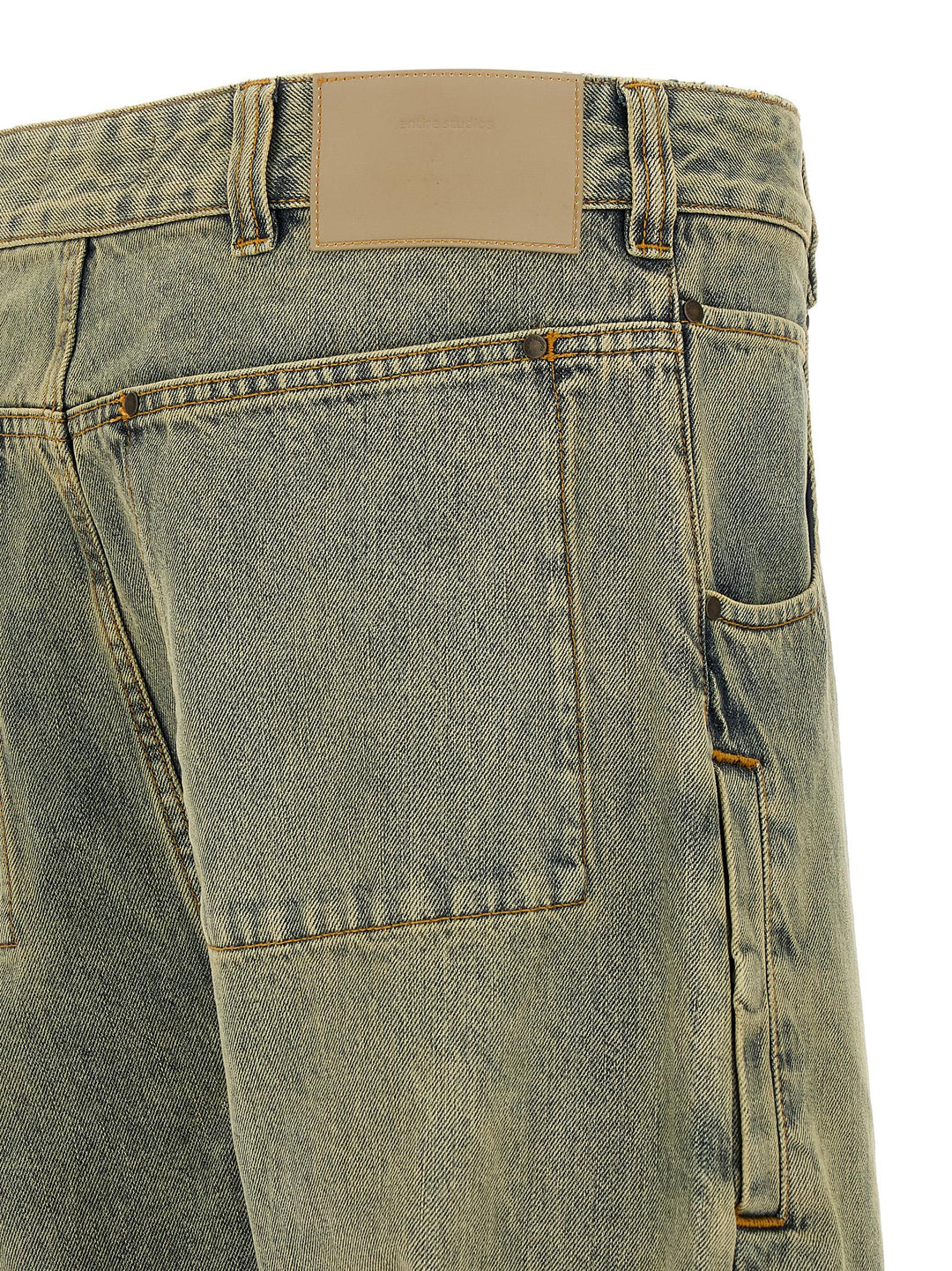 Entire Studios Gem Surface Wave Jeans - Giallo | 61a786e0464fc03d5e260a52dad57022283e38dd