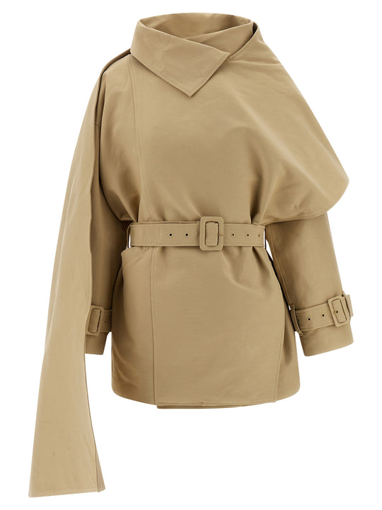 Mini Scarfcoat Trench E Impermeabili Beige