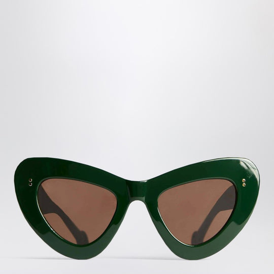Jwa06 Butterfly Sunglasses In Forest Green