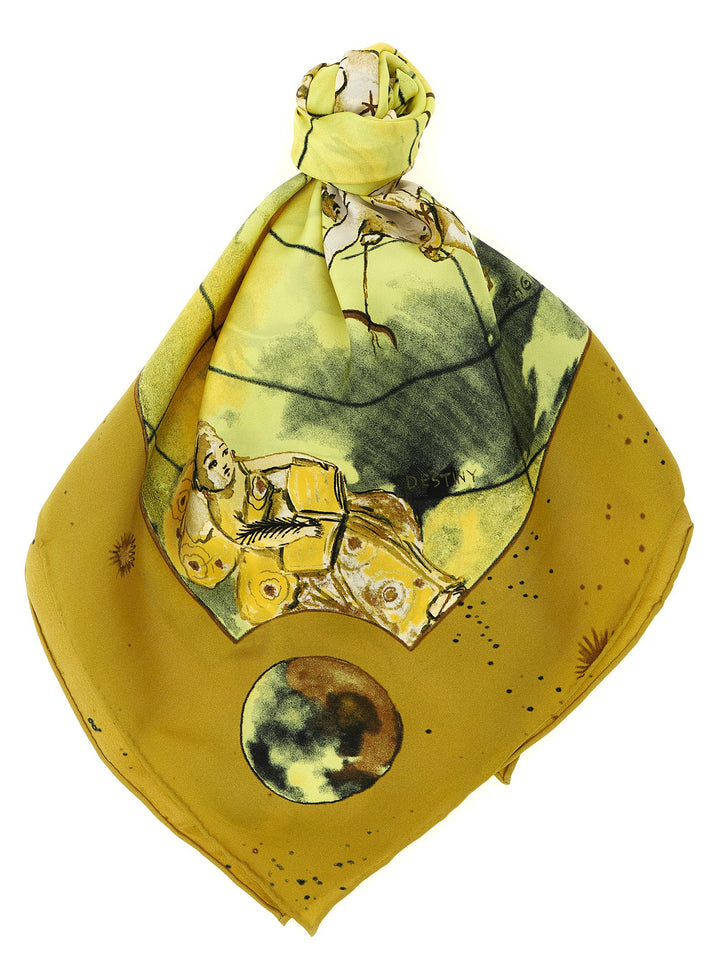 Diane Von Furstenberg Zodiac Flag Sciarpe - Giallo | 9492ce0a366800ab0a43ffb5c55b22b9d4780a3d
