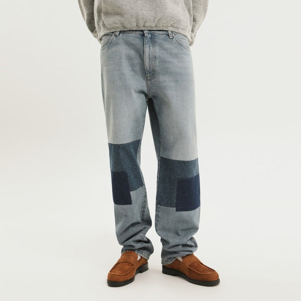 Malin Denim-Hose mit Flicken