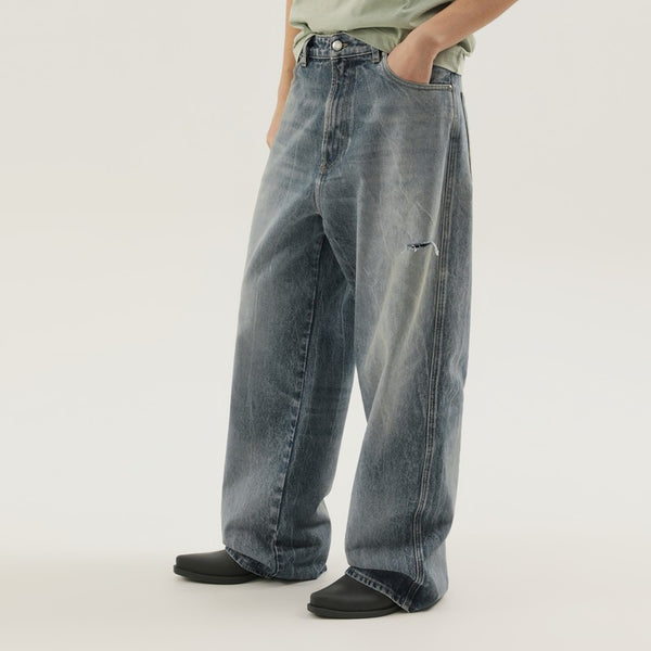Rhodesian en denim azul piedra