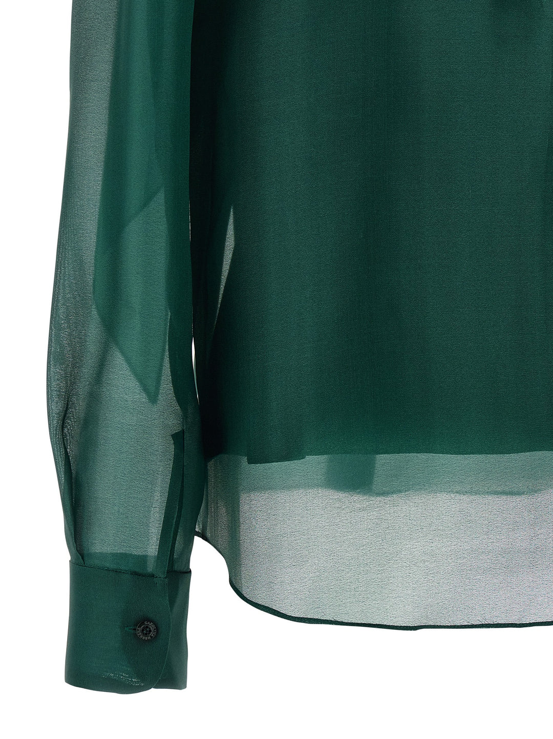 Carolina Herrera Organza Blouse Camicie - Verde | 78f33081a5b8418eca01e73e7baecd71031caf47