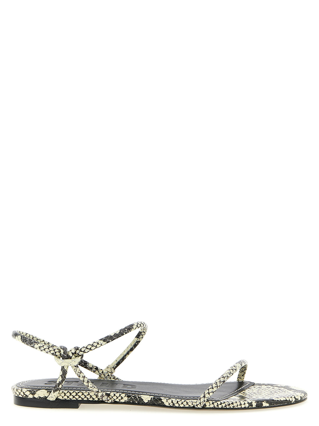 Staud Laurel Sandali - Bianco/Nero | 14ecf7c8b3bbacee3d07cca52eacffbb9691045e