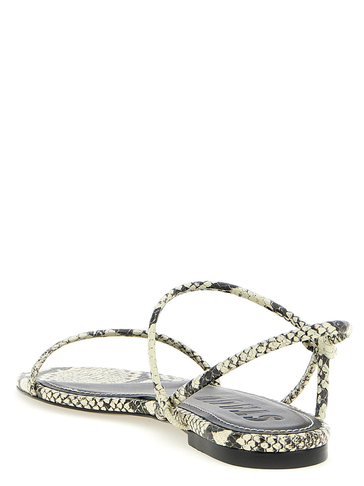 Staud Laurel Sandali - Bianco/Nero | ea27658f34096aee34994ae9ad6007fb9dacde0a