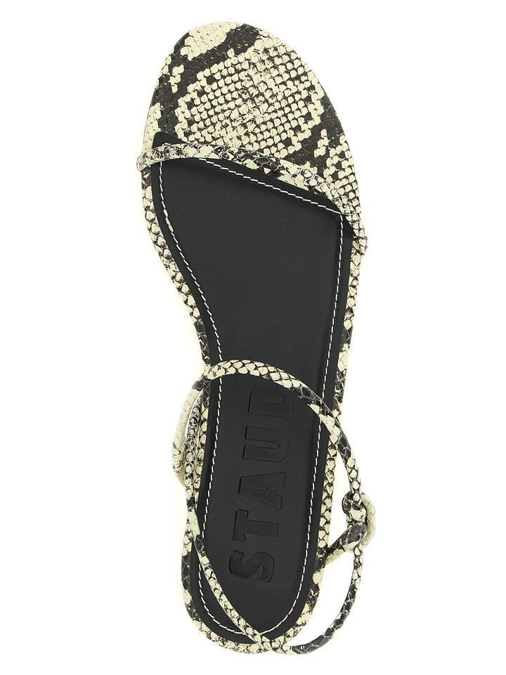 Staud Laurel Sandali - Bianco/Nero | c86535c98d15fe899b73f873c693278aa6a1f019