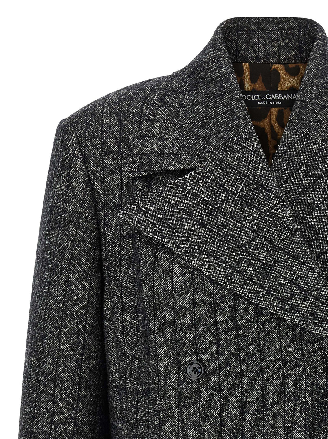 Dolce & Gabbana Striped Wool Blazer BlazerS - Bianco/Nero | 733d40d4ceca8385329091090086c48bd7b42890