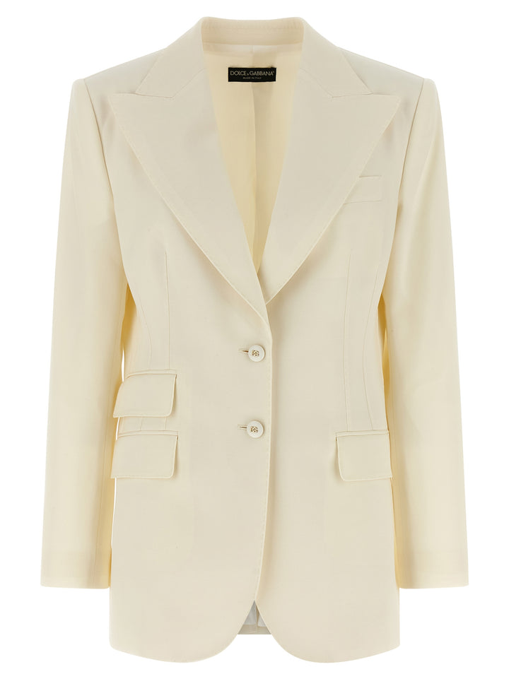 Dolce & Gabbana Turlington BlazerS - Bianco | 4379b8f9620e1247f7d87384647373c68cb9d43c