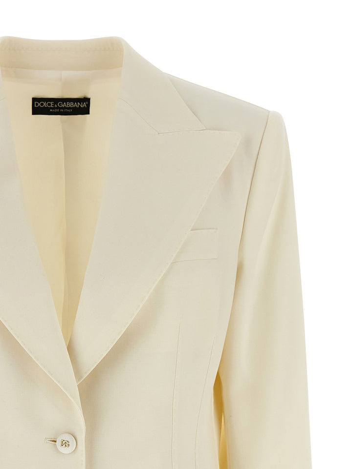Dolce & Gabbana Turlington BlazerS - Bianco | e86c7a297bd1b728d79d759e4c819e67be5c8211