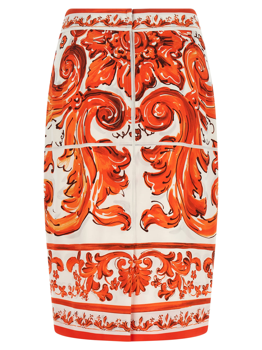 Dolce & Gabbana Maiolica Gonne - Arancione | 64b344732e623781b63d9199f0ec8a98a1ce5823
