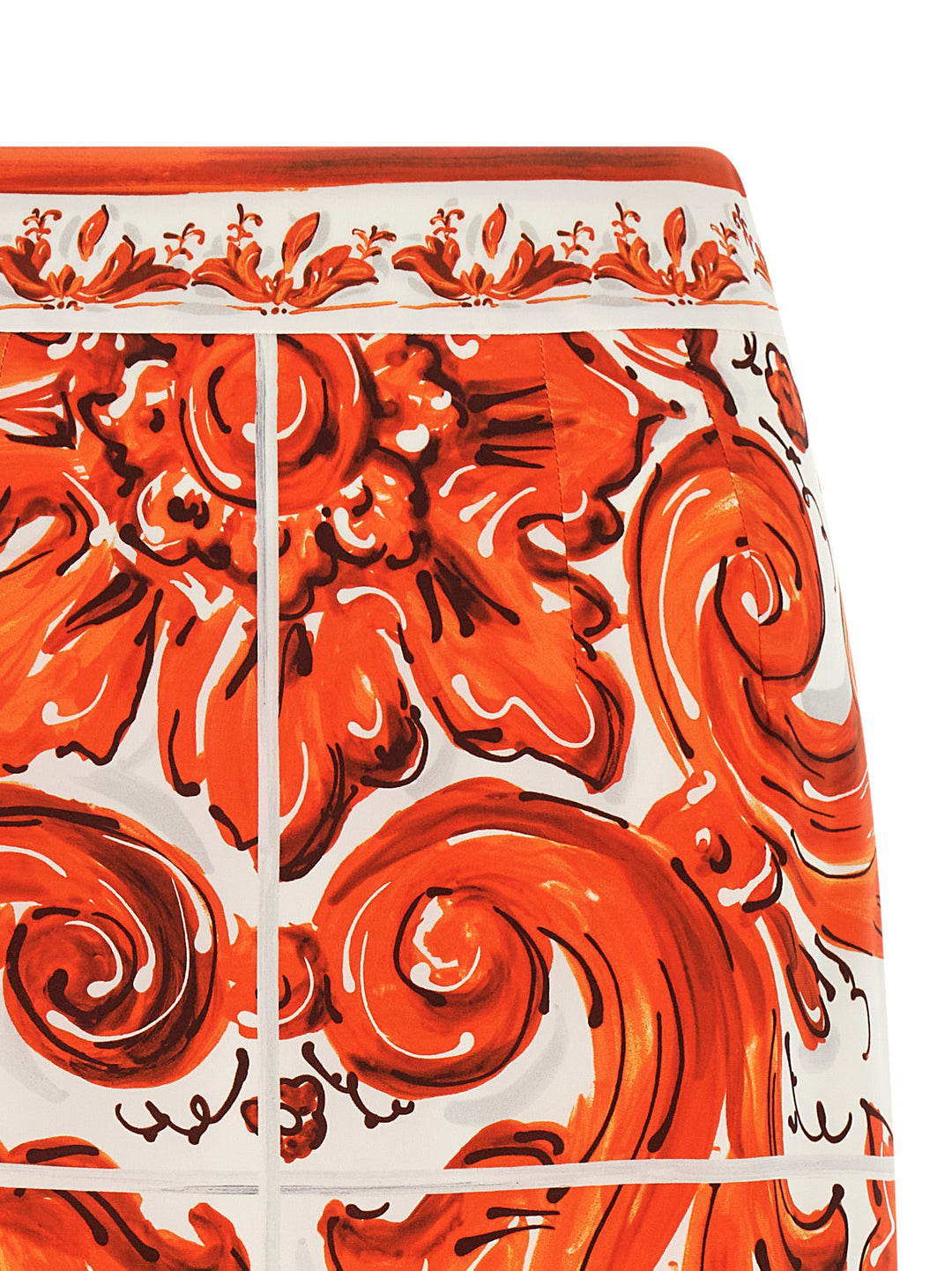 Dolce & Gabbana Maiolica Gonne - Arancione | 9c436da3a0eb4221c9c532ee84c1c5ff91d1e28d