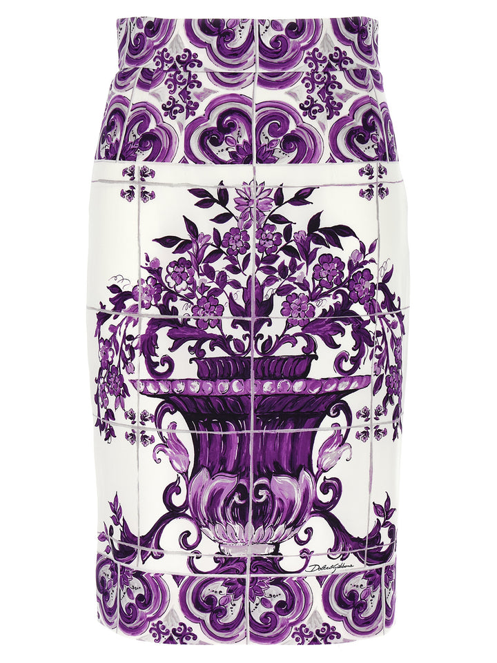 Dolce & Gabbana Maiolica Gonne - Viola | a65b053966bfd0c3f55381b9145134d1d71d1cfb