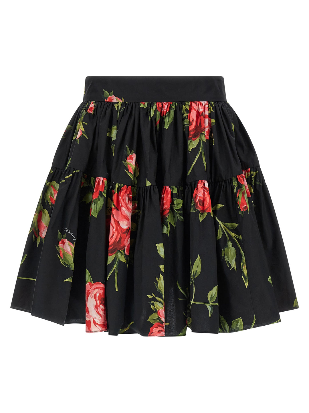 Dolce & Gabbana Bouquet Rose Gonne - Nero | ccdf90fd09ae0108820d0820436cef7eb6f19d0e