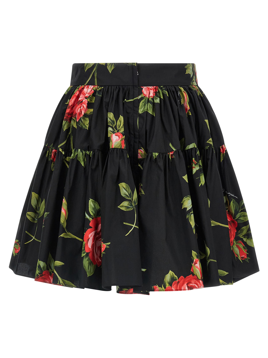 Dolce & Gabbana Bouquet Rose Gonne - Nero | 5df01d24381b153692ca7a401fa1abf8ad00e637