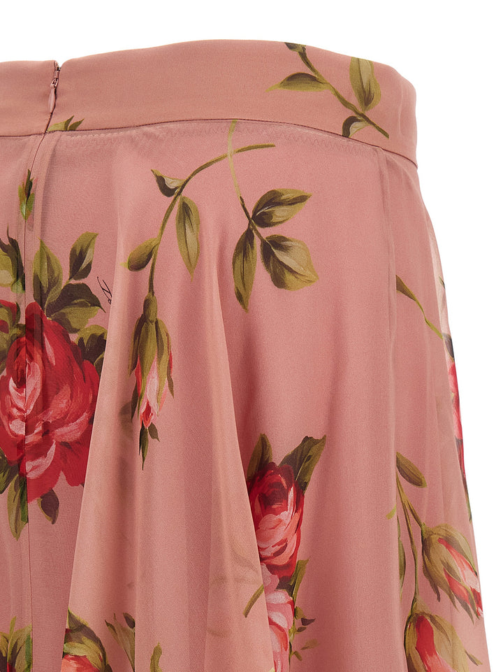 Dolce & Gabbana Bouquet Rose Gonne - Rosa | 06220afa93c2f3343f2d6c481175d474705c62b7