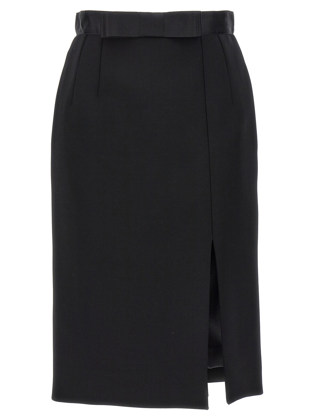 Dolce & Gabbana Wool Pencil Skirt Gonne - Nero | f9b3eb409e917a07cd7a6a2dbb18c48511752e73