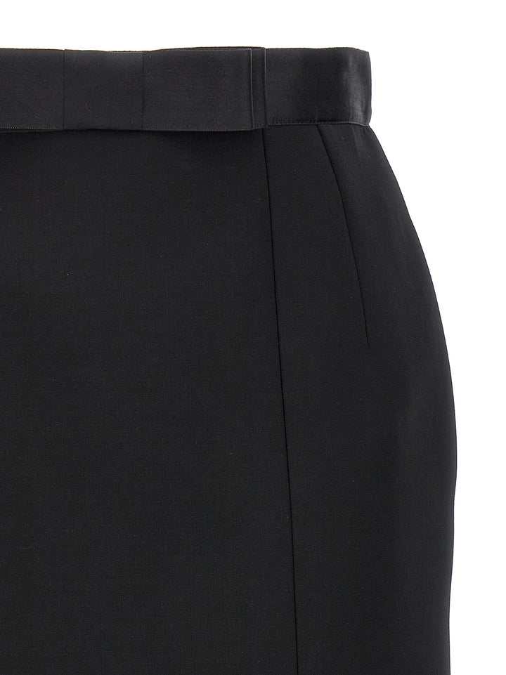 Dolce & Gabbana Wool Pencil Skirt Gonne - Nero | a864eca5ed9c3e320b24041e9d9f2a4c4fc8ca47
