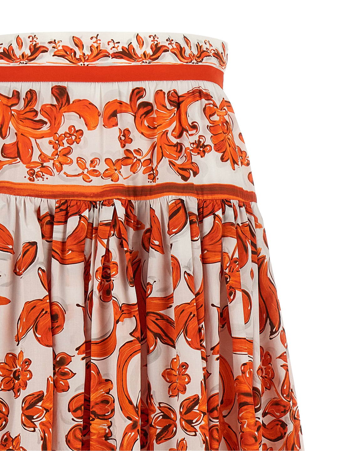 Dolce & Gabbana Maiolica Gonne - Arancione | 9f6229adb106792ef6662c355a07f5c2fd2490cc