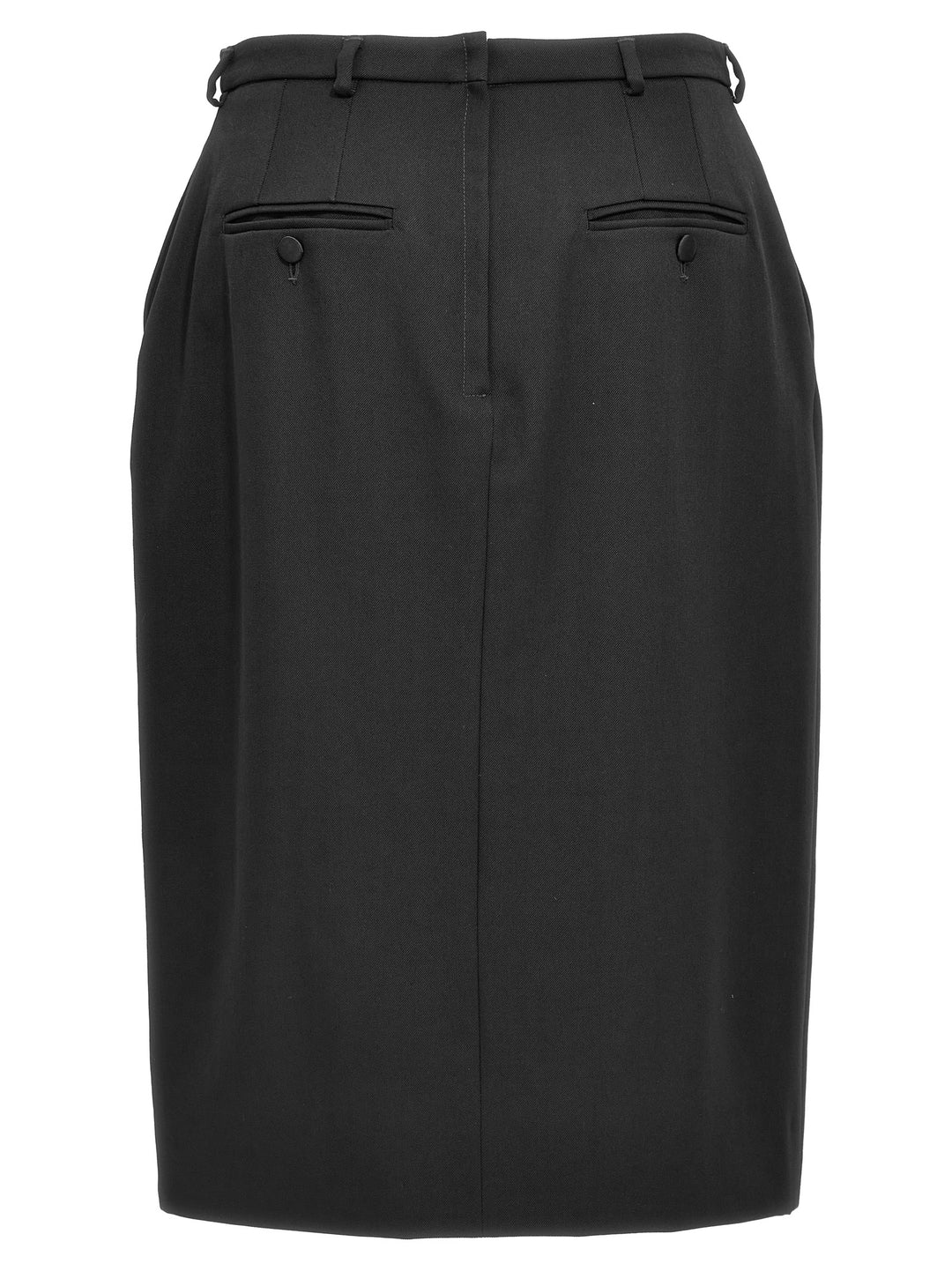 Dolce & Gabbana Slit Skirt Gonne - Nero | 6ef4208485176b812e369dc27f05995cf9ea8ed7