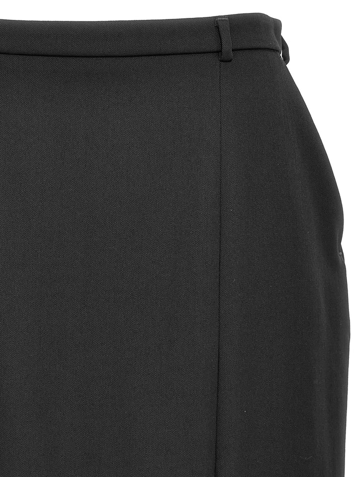 Dolce & Gabbana Slit Skirt Gonne - Nero | 4c9af9f8f59d3dccd76d66bc5001e5f2ef3c58e7