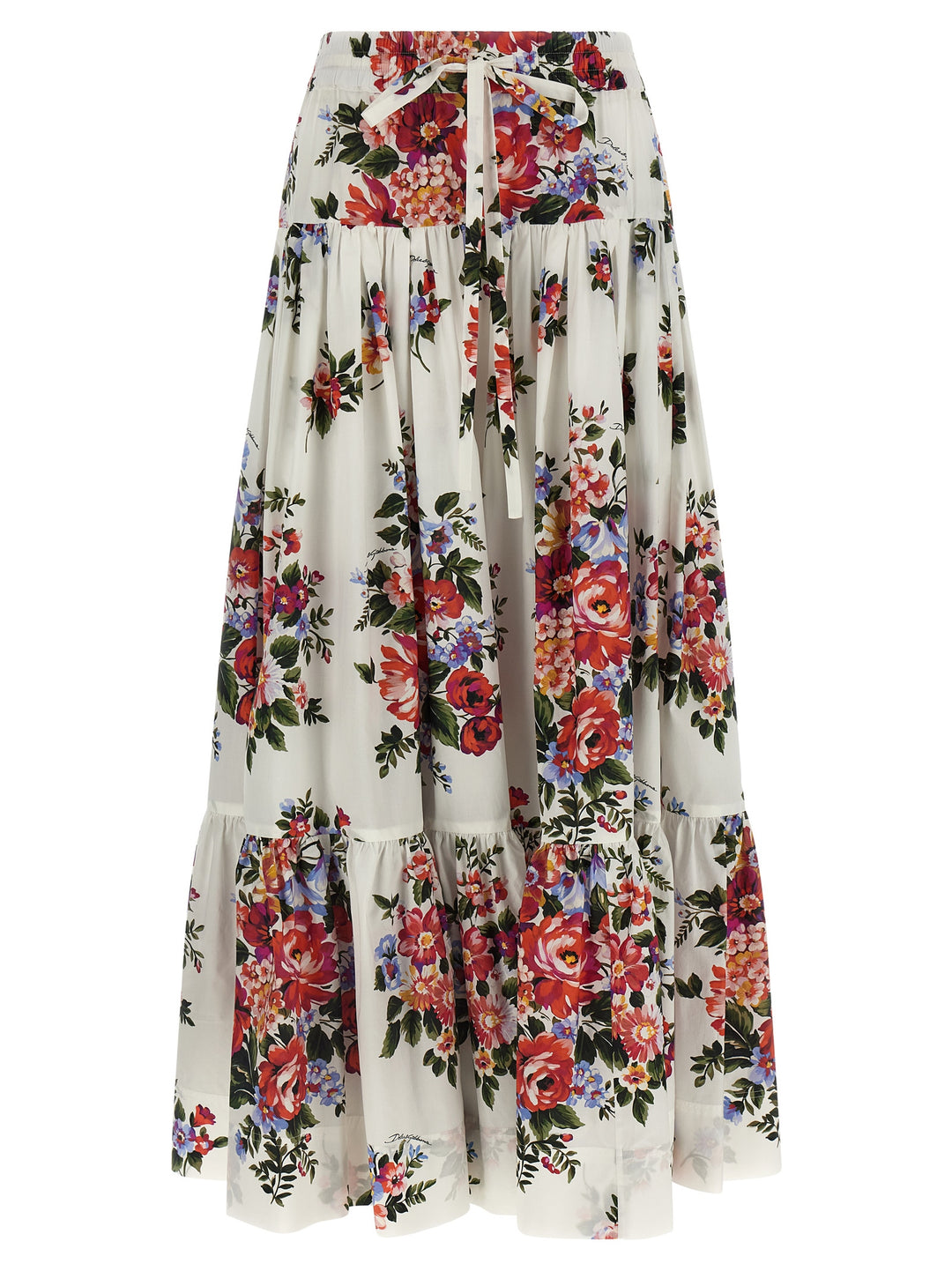 Dolce & Gabbana Mazzo Di Fiori Gonne - Bianco | 9cdd92ef2a9c57a7e6a01de0ba64357ee9b3981e