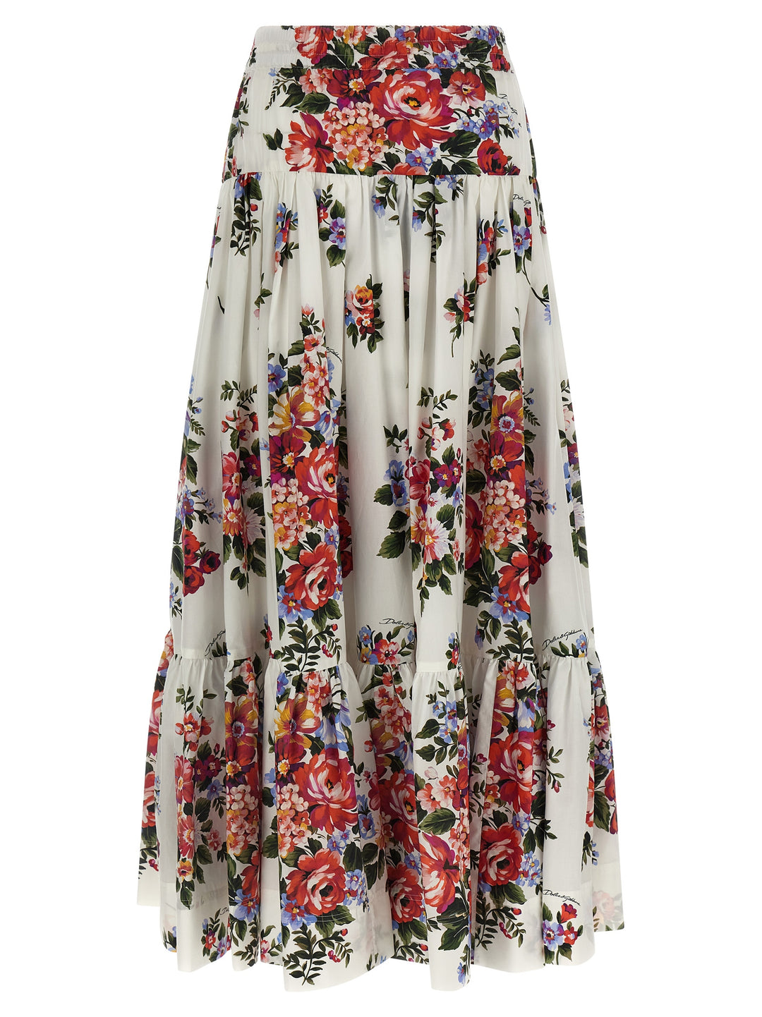 Dolce & Gabbana Mazzo Di Fiori Gonne - Bianco | 8f8d7652e23a7f9a072f70317079d1ff4208ada9